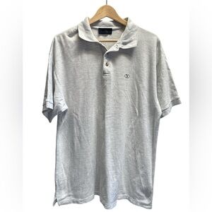 Vintage Valentino Men's Short Sleeve 100% Cotton Polo T-Shirt size L